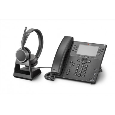 Plantronics Voyager 4220 Office-1 — бездротова гарнітура для стаціонарного та мобільного телефонів (Bluetooth)