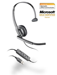Plantronics Blackwire™ C210M - USB гарнитура для компьютера, оптимизированная для Microsoft® Office Communicator и Lync™