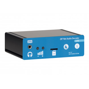 2N NetAudio Decoder Lite - система IP-аудиовещания, без усилителя, подключение LAN/WAN