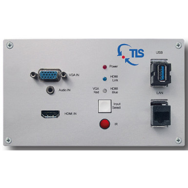 TLS HDBaseT Wall Installation Module MF 100T - Настенный модуль с передатчиком VGA/HDMI/Аудио по витой паре до 100 м