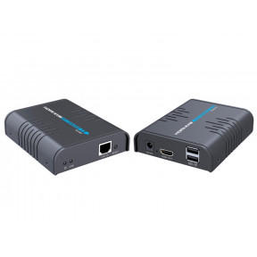 Lenkeng LKV373KVM - Подовжувач HDMI та USB по IP-м...