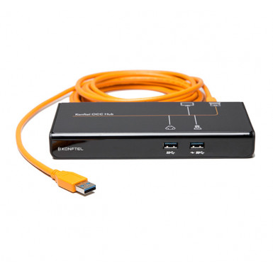 Konftel OCC Hub - Хаб для підключення пристроїв відеоконференц-зв'язку до ПК (3 x USB 2.0, 1 x HDMI)
