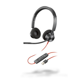 Plantronics BlackWire 3320 USB-A - дротова гарніту...