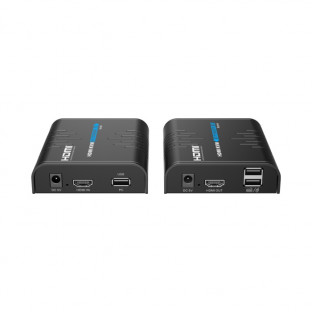 Lenkeng LKV373KVM-4.0 - Подовжувач HDMI та USB по IP-мережі до 120 метрів