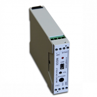 ICON MusicBox M4B - МР3-автоинформатор с питанием от резервного источника, 5 музыкальных программ, объем памяти 256 Мб
