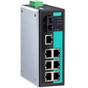 MOXA EDS-308-S-SC-T Неуправляемый промышленный ком...
