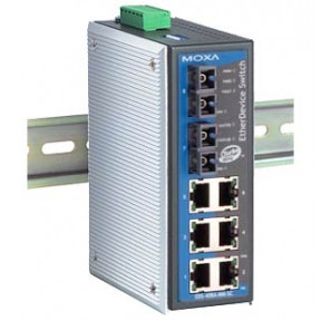MOXA EDS-408A-MM-SC Управляемый L2 промышленный ко...