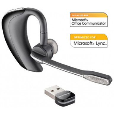Plantronics Voyager PRO UC (v2) МОС — Bluetooth гарнитура для мобильного телефона и компьютера, оптимизирована для Microsoft Office Communicator и Lync